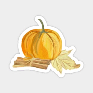 Autumn Pumpkin Magnet