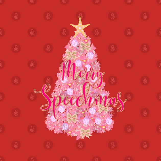 Speech Therapy Christmas, Speech language pathologist, SLP, SLPA, Speech path by Daisy Blue Designs