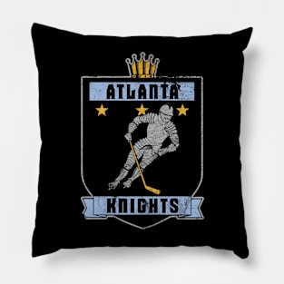 Atlanta Knights --- 90s Hockey Pillow