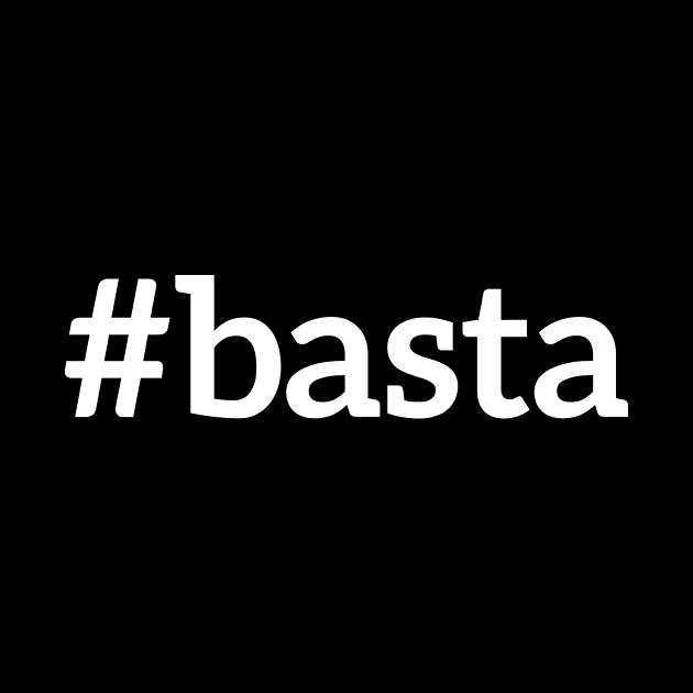 Hashtag basta T-shirt by RedYolk