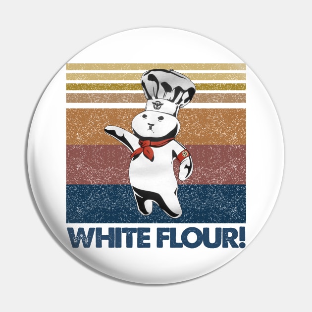 Pillsbury Doughboy White Flour Pin by tinastore