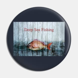 Deep Sea Fishing Pin