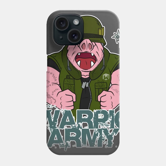 WarpigArmy Phone Case by lazaer