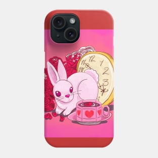 White Rabbit Valentine Phone Case