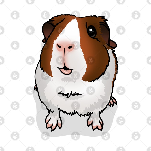 Red Dutch Guinea Pig by Kats_guineapigs