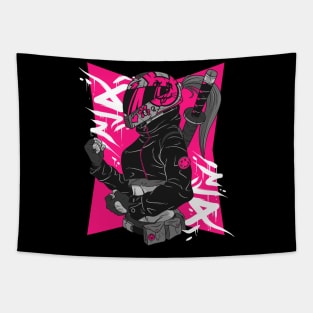 Anime Futuristic Unapologetic OFFICIAL Tapestry