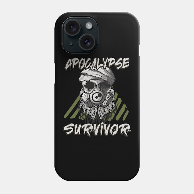 Apocalypse Survivor Phone Case by Foxxy Merch