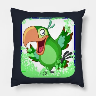 loro, amante de los loros, loro regalo, dueño de loro, loro gracioso, parrot, parrot lover, parrot gift, parrot owner, parrot funny Pillow