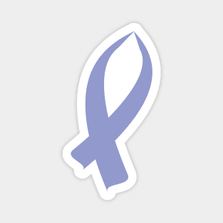 Awareness Ribbon (Periwinkle) Magnet