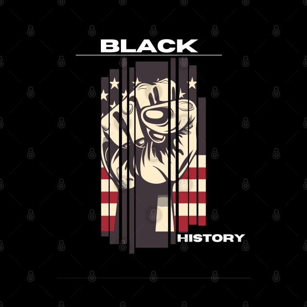 Black History Fist by Graceful Designs