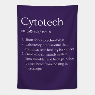 Cytotechnologist Funny Dictionary Definition Tapestry