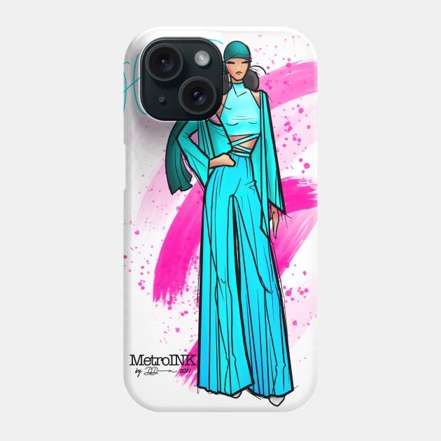 2 Haute Phone Case by MetroInk
