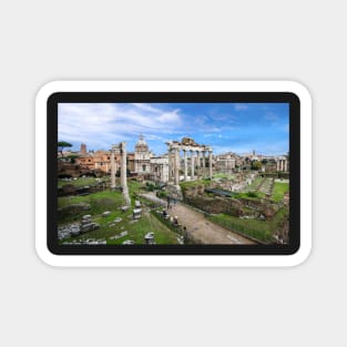 Roman Forum in Rome, Italy also known as Foro di Cesare Magnet