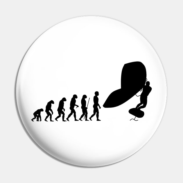 Surfing with Foilwing Evolution Pin by der-berliner