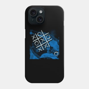 Impossible Noughts - Blue Phone Case