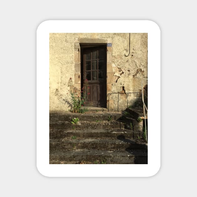 Open Doorway In France Magnet by golan22may