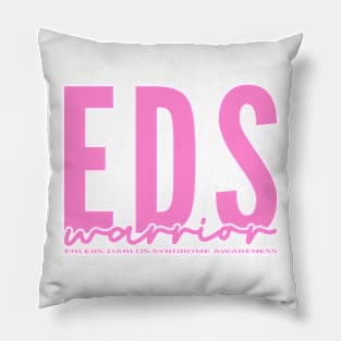 Ehlers-Danlos Syndrome: EDS Warrior Pink Pillow