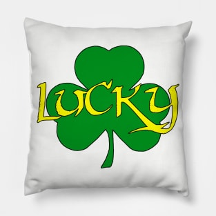 Lucky Shamrock Pillow