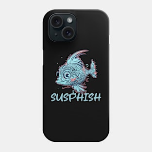 Susphish Goofy Fish Phone Case