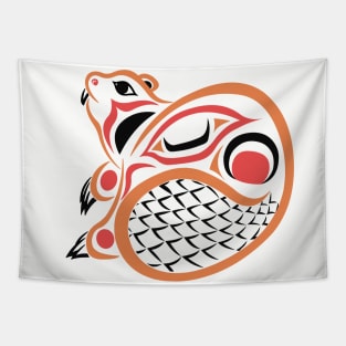 Indigenous Beaver (Amik) Tapestry