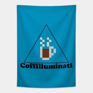 The Secret Order of Coffilluminati Tapestry