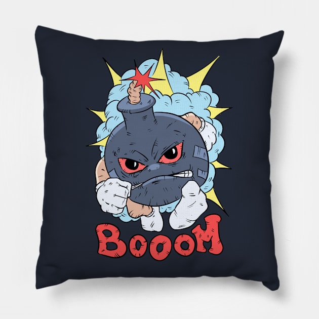 Booom Pillow by vanpaul54