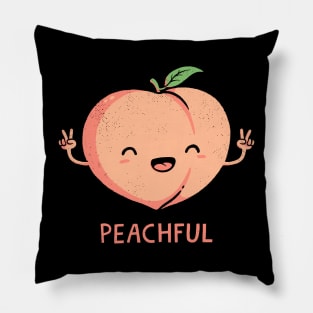 Peachful Pillow