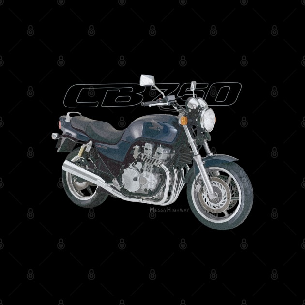 Honda CB750 92 blue, sal by MessyHighway