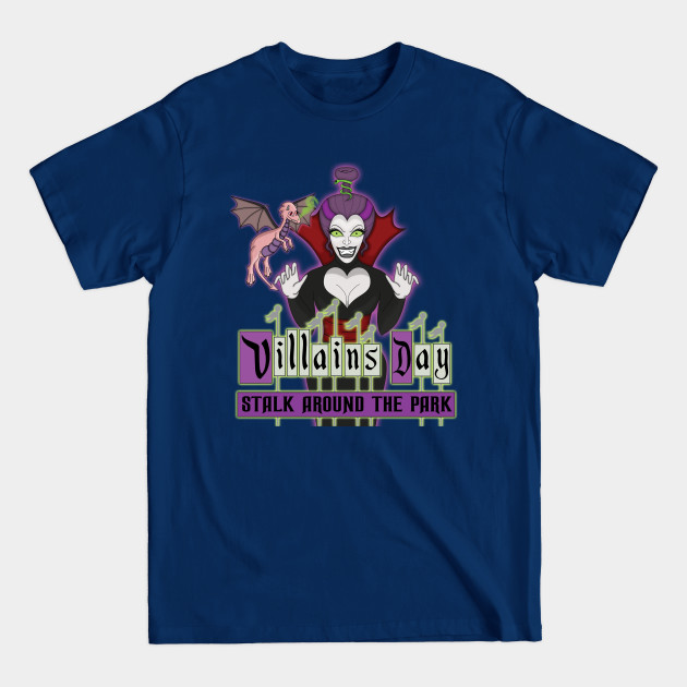 Discover Villains Day Stalk Around The Park - Bad Guy - T-Shirt