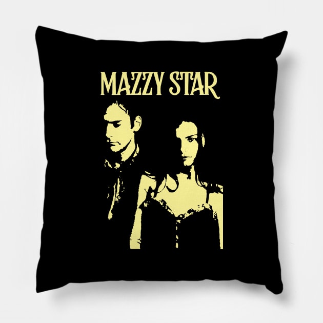 Mazzy Star // Vintage Design Pillow by Aqumoet