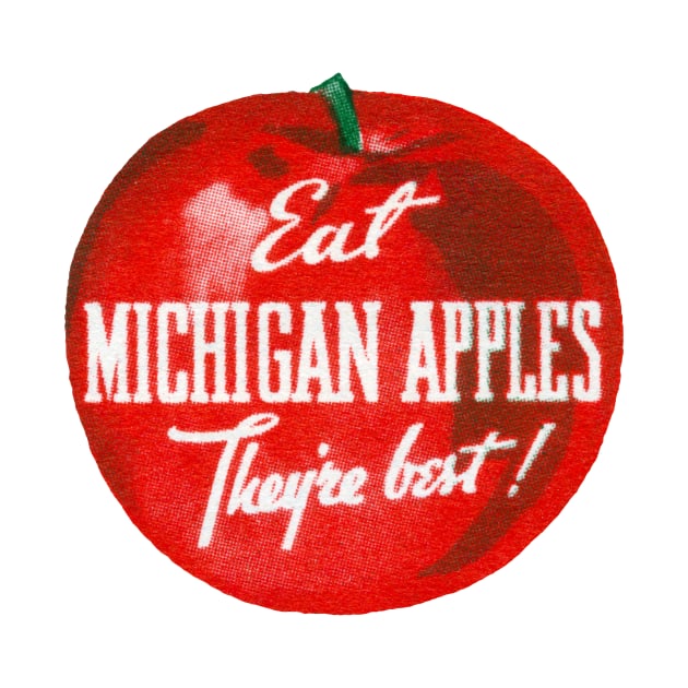 1940s Eat Michigan Apples by historicimage