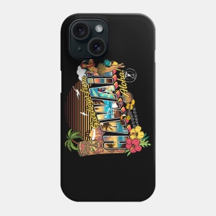 Greetings from Paradise: A Postcard from Hawaii Phone Case