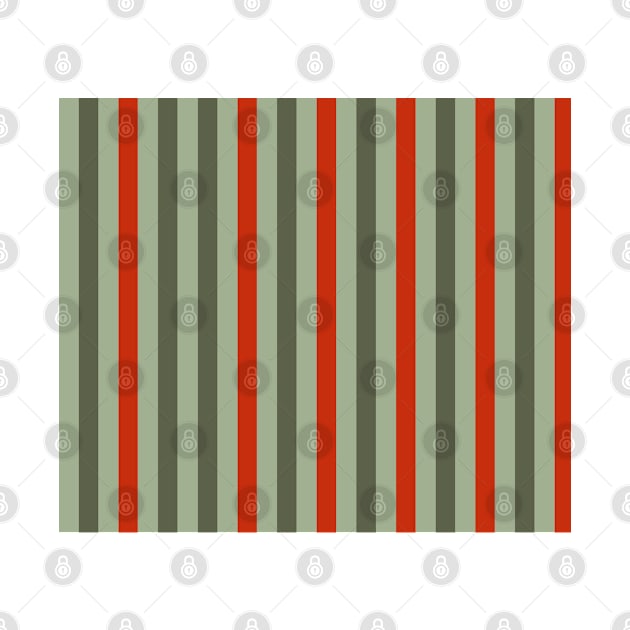 red green stripes by persa