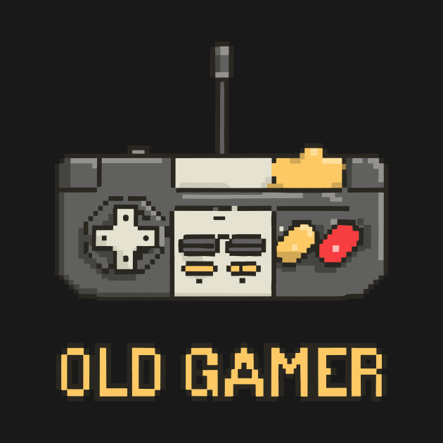 Old Gamer Controller by FanArts