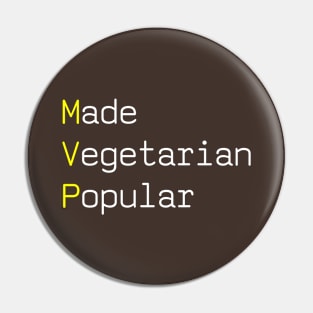 MVP Vegetarian Pin