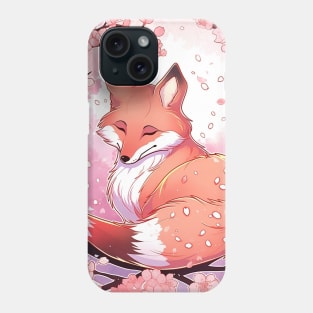 Springtime Fox Phone Case