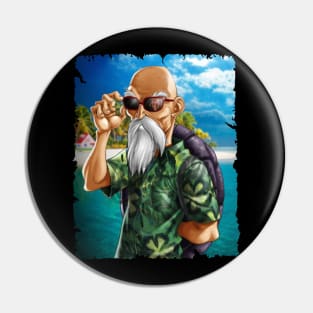 MASTER ROSHI MERCH VTG Pin