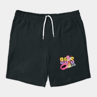 90s Babe Retro Groovy Design Shorts