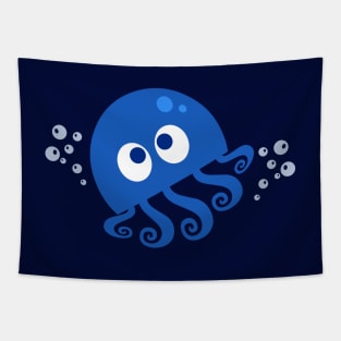 Bubbly Octopus Tapestry