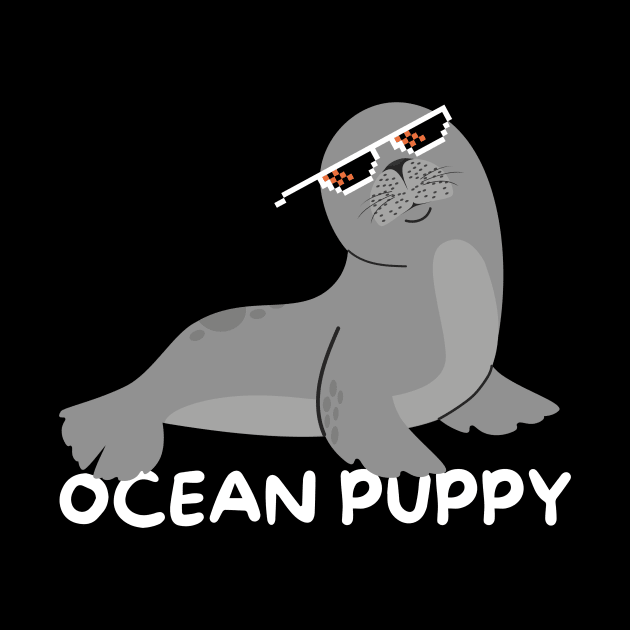 Sea Lion Ocean Puppy by Teewyld