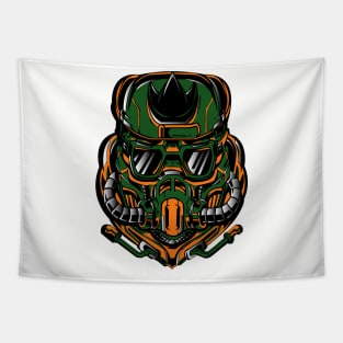 Dark Future Helmet Tapestry