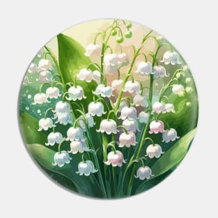 Lily of The Valley Pin