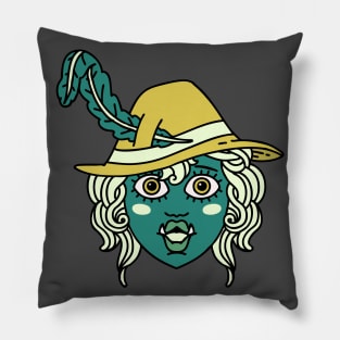 Half Orc Bard Pillow