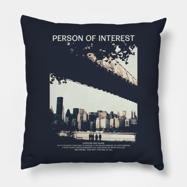 Person of Interest Pillow by altrees