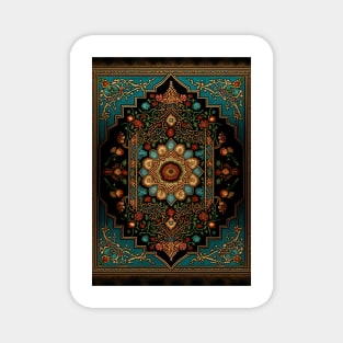 Persian carpet design 4 Magnet