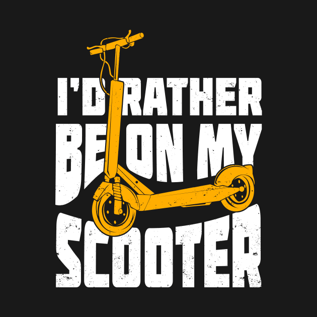 Motorized Electric Kick Scooter E-Scooter Rider by Dolde08