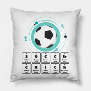 Soccer chick Pillow