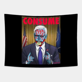 LET'S GO BRANDON - CONSUME THEY LIVE Tapestry