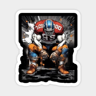 Fumble American Football Magnet