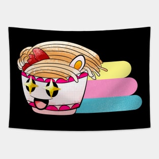 Ramen Japanese Noodles Kawaii Anime Japan Tapestry